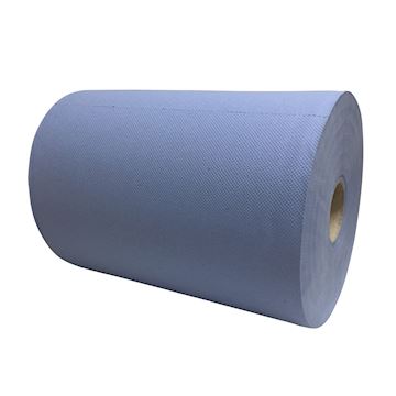 Industriepapier 3-laags 37cm x 190 mtr - blauw (2 rol)