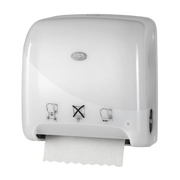 Handdoekroldispenser Autocut Mini Matic XL - pearl white