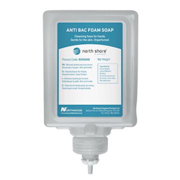 Handzeep antibacterieel North Shore (6 flacons à 1 liter)