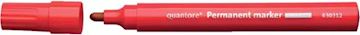 Permanent marker Quantore rond 1-1.5mm rood (10 stuks)