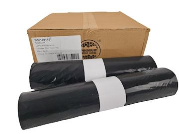 Afvalzak LDPE T50 70 x 110cm - zwart (10 rol à 25 stuks)