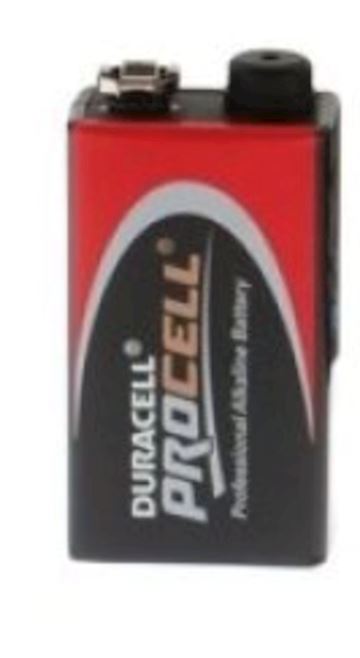 Batterij Duracel Alkaline 9-volt Blok