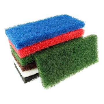 Vloerpad Scrubbee 9,5 x 15,5 cm - groen (doos à 20 stuks)