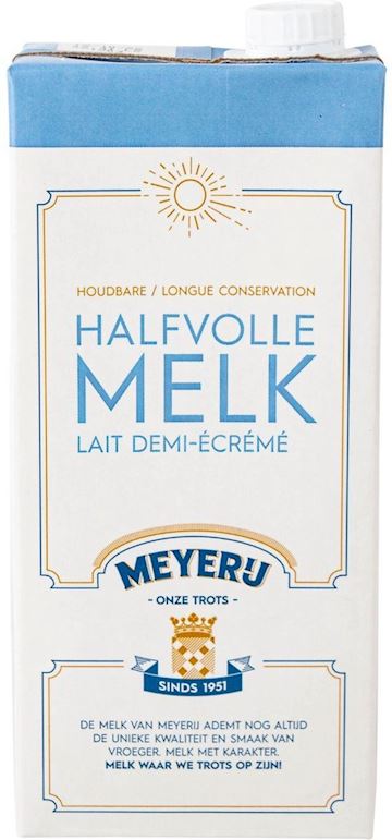 Halfvolle melk Meyerij  (pak à 1 liter)