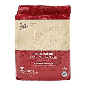 Snelfiltermaling koffie Alex Meijer Roodmerk 1,5 kg