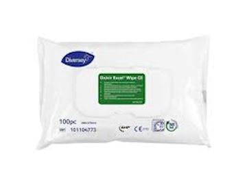 Desinfectie wipes Diversey oxicir excel (100 stuks)