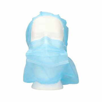 Mondmasker/Astrocap CMT non-woven One size - blauw (500 stk)