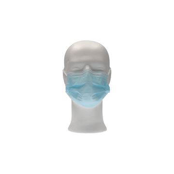 Mondmasker CMT non-woven PP 3-laags - blauw (per 50 stuks)