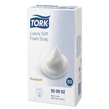 Premium foam zeep Tork luxe (4 flacon a 800ml)