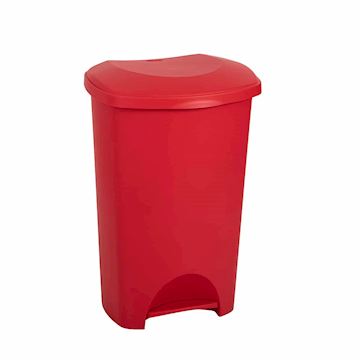 Pedaalemmer De Bries 50 liter - rood