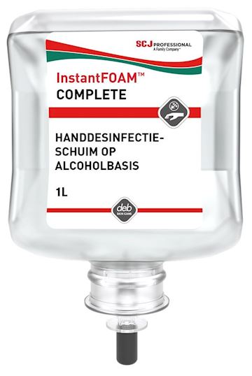 Handdesinfectieschuim Deb Instafoam compl. (flacon à 1 ltr)