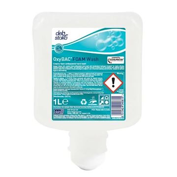 Handzeep Deb OxyBac Foam Wash - NL (flacon à 1 liter)