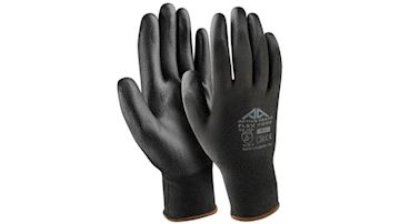 Handschoen 'S' ActiveGear F8160 PU Flex - zwart