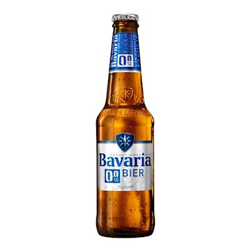 Bavaria bier alcoholvrij 0%  (krat met 24 flesjes à 30cl)