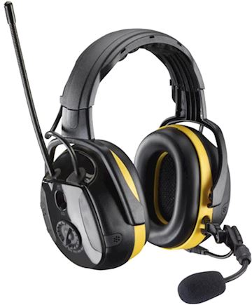 Headset Hellberg Radio Relax - geel