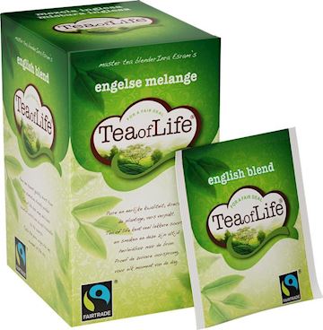 Tea of Life engelse melange (100 zakjes à 1,5gram).