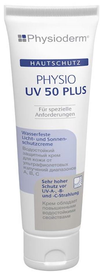 Zonnebrand Physioderm Physio UV50 Plus (tube à 100ml)