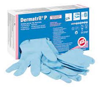 Handschoen nitril dermatril P743 poedervrij bl. 50st. XL