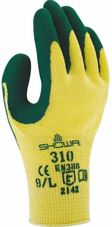 Handschoen 'S' Showa 310 Groen