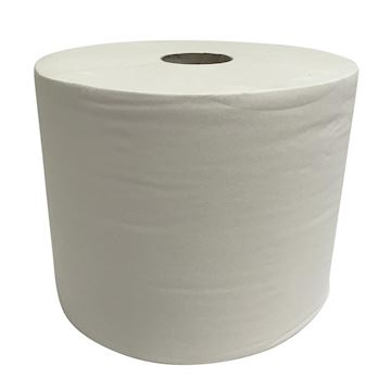 Industriepapier 1-laags cellulose 24cm x 1000mtr. (2 rollen)