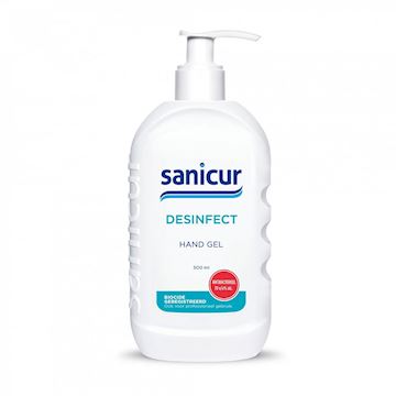 Handgel antibacterieel Sanicur (pompflacon à 250 ml)