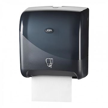 Handdoekroldispenser Tear & Go Automatic - pearl black