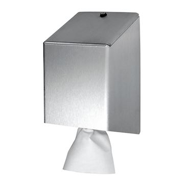 Poetsroldispenser RVS Midi - zilver