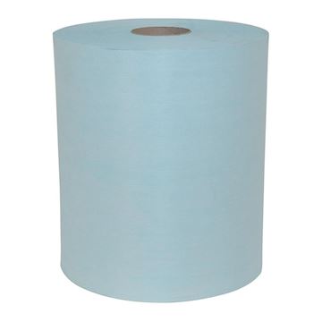 Poetsdoeken non-woven Euro Toptex - sky blue (500 doeken)