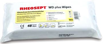 Ontsmettingsdoekjes Rheosept WD Plus Wipes 30 x 27 cm