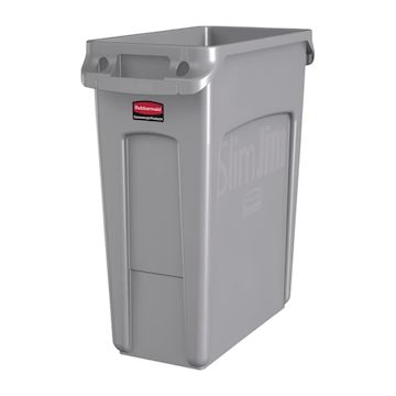 Container met luchtsleuven Rubbermaid Slim Jim (60 liter)