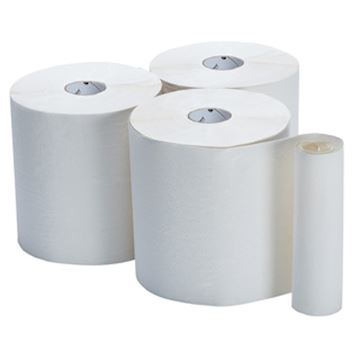 Handoekpapier Softeco 1-laags (6 rollen à 678 vel)