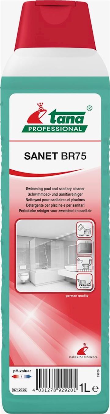 Periodieke ontkalker Sanet BR75 (1 liter)