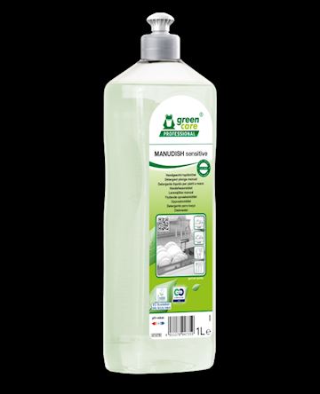 Afwasmiddel Green Care Manudish sensitive (1 liter)