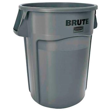 Container rond Rubbermaid BRUTE® - grijs (inhoud 166,5 ltr.)