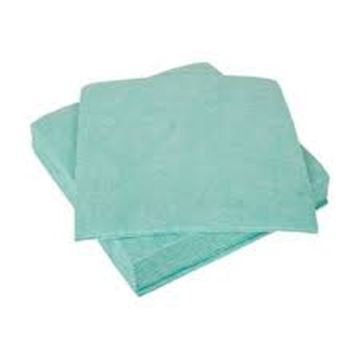 Vaatdoek non-woven Wecoline 38 x 40 cm - groen (10 stuks)