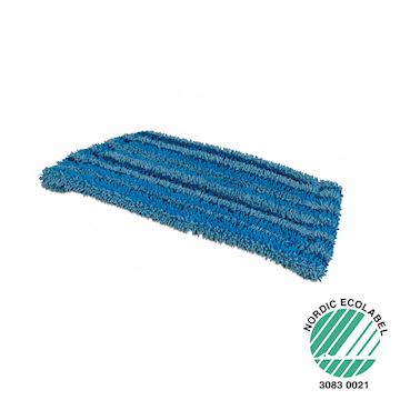 Microvezel vlakmop scrub 28 cm - blauw