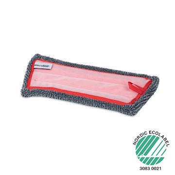 Microvezel vlakmop scrub Allure 28 cm - rood