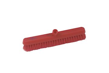 Smalle bezem Hillbrush B1082 zacht 39 cm - rood