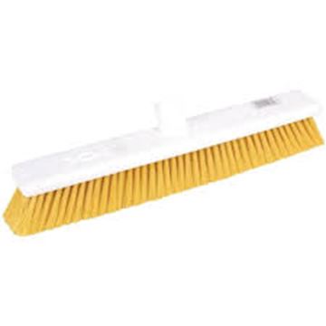 Bezem Hillbrush B809y medium 45 cm - geel