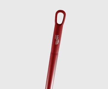 Steel aluminium Hillbrush ALH8R 150 cm - rood