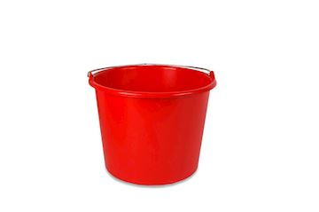 Emmer Wecoline 12 liter - rood