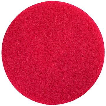 Vloerpad 16" Full Cycle® Red Buff Dunne spray pad - rood