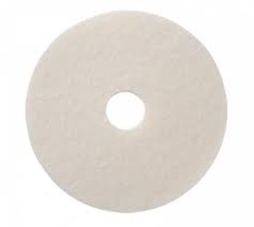 Vloerpad 16" Full Cycle® Dunne spray pad - wit