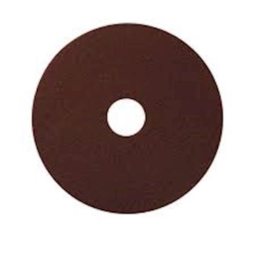 Vloerpad 17'' Maroon Chemical Free Strip pad - roodbruin