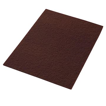 Vloerpad Squarepad Maroon Chemical Free 35x50 cm - roodbruin