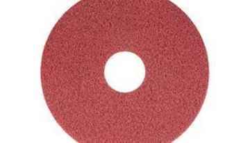 Vloerpad 20" Bright 'n Water strip pad #0 - rood (2 stuks)