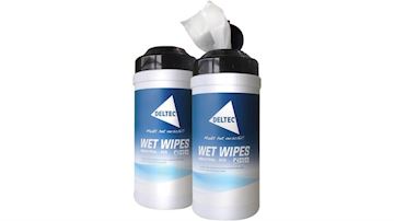 Wet wipes Deltec (100 stuks in tube)