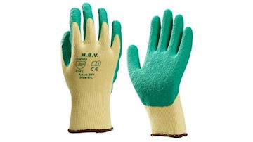 Handschoen 'XL' HBV Grip - groen/geel