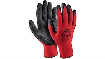 Handschoen 'S' ActiveGear G1170 - zwart/rood